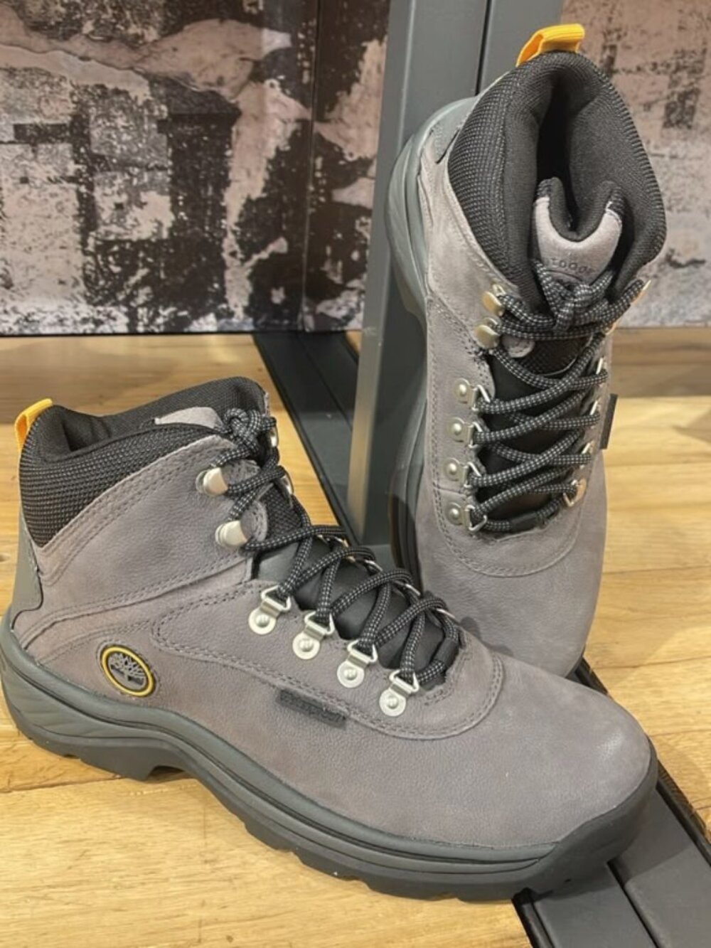 Timberland Men's White Ledge Hiker Waterproof Boot Grey Nubuck  1A64PG ALL SIZES